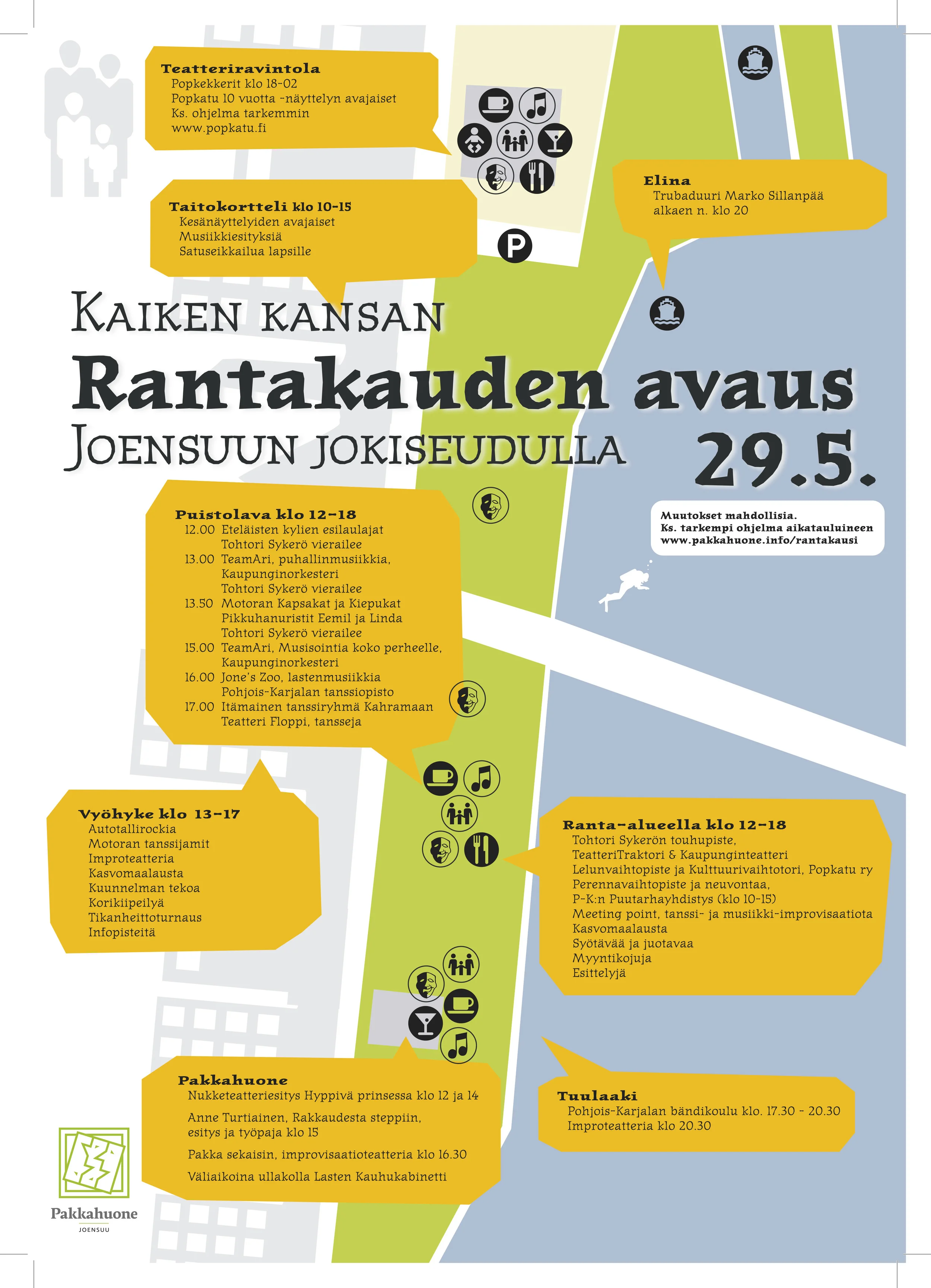 Juliste - Rantakauden avaus 2010