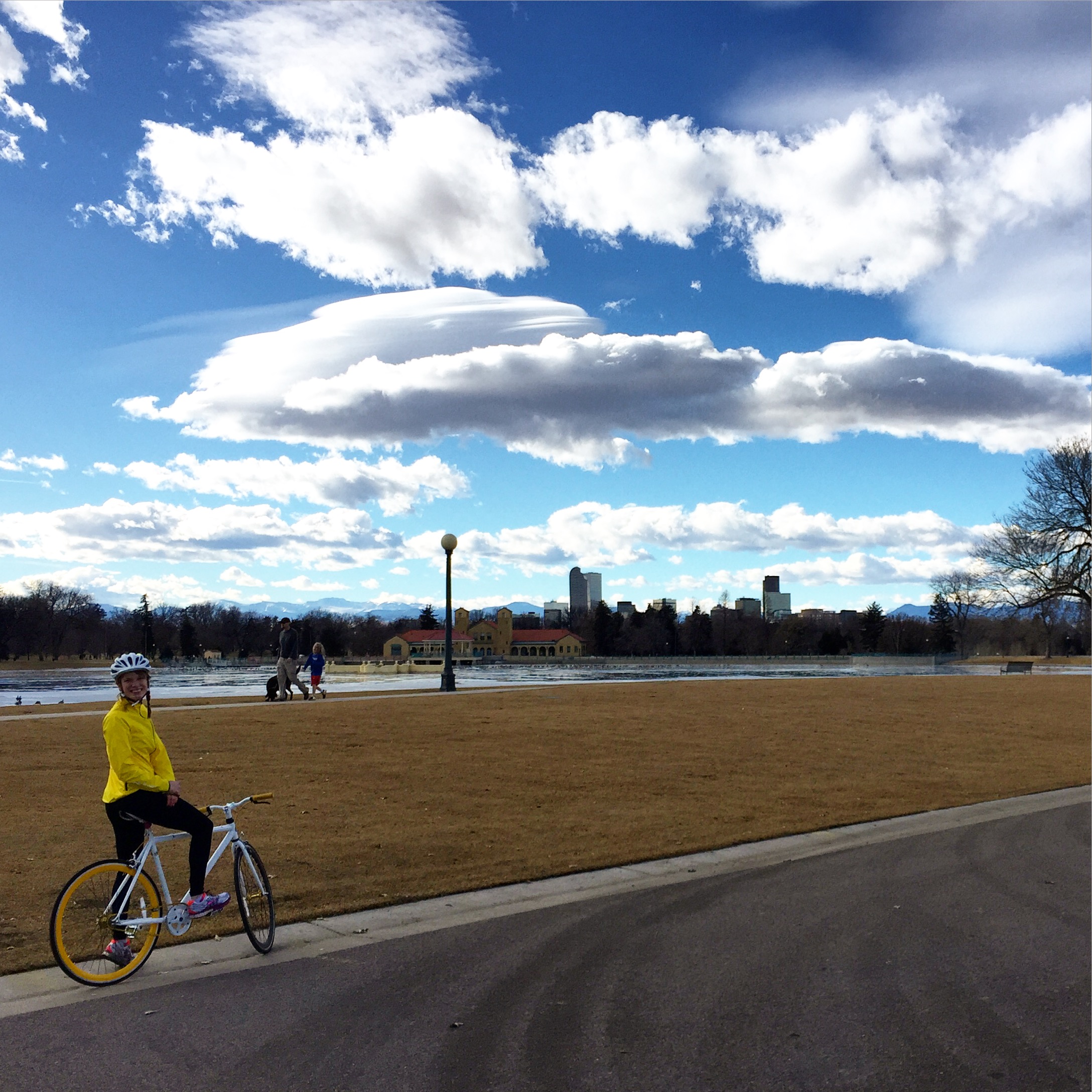 First bike ride since the accident!