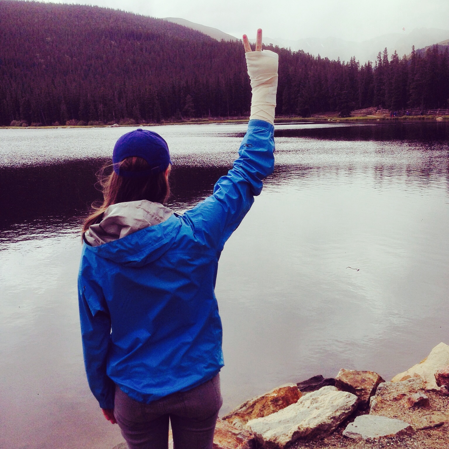 Grateful to be able to soak in some mountain air while recovering in Mount Evans Wilderness, Colorado.