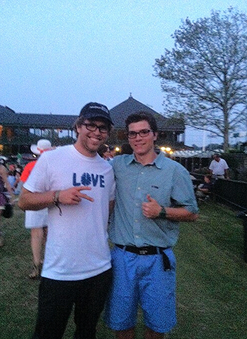 Kevin Pearce and I when we met 3 years ago.