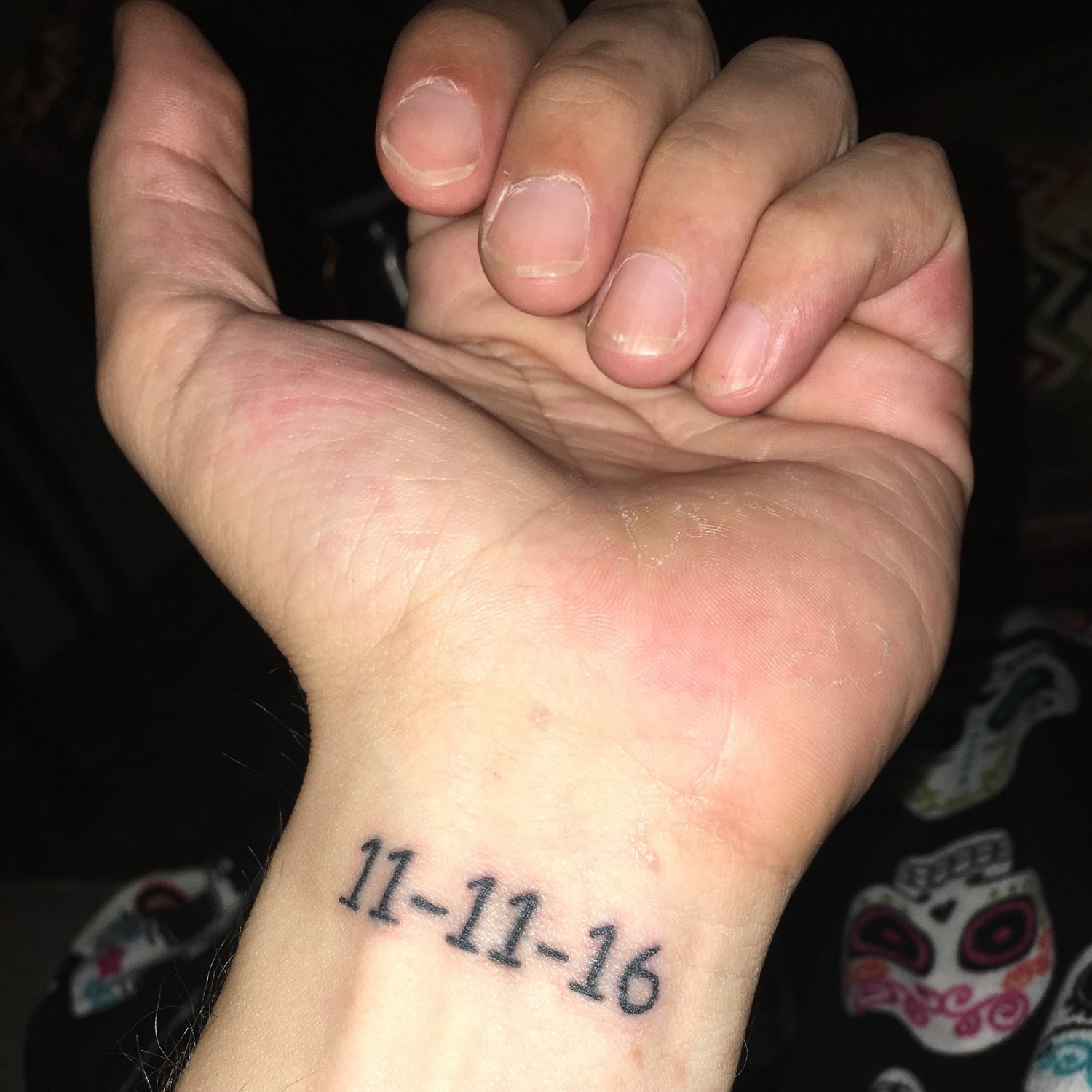 Tattoo that I got as a daily reminder to be grateful.