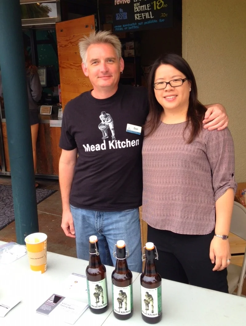 Agnes & the owner of the Mead Kitchen, the Berkeley winner