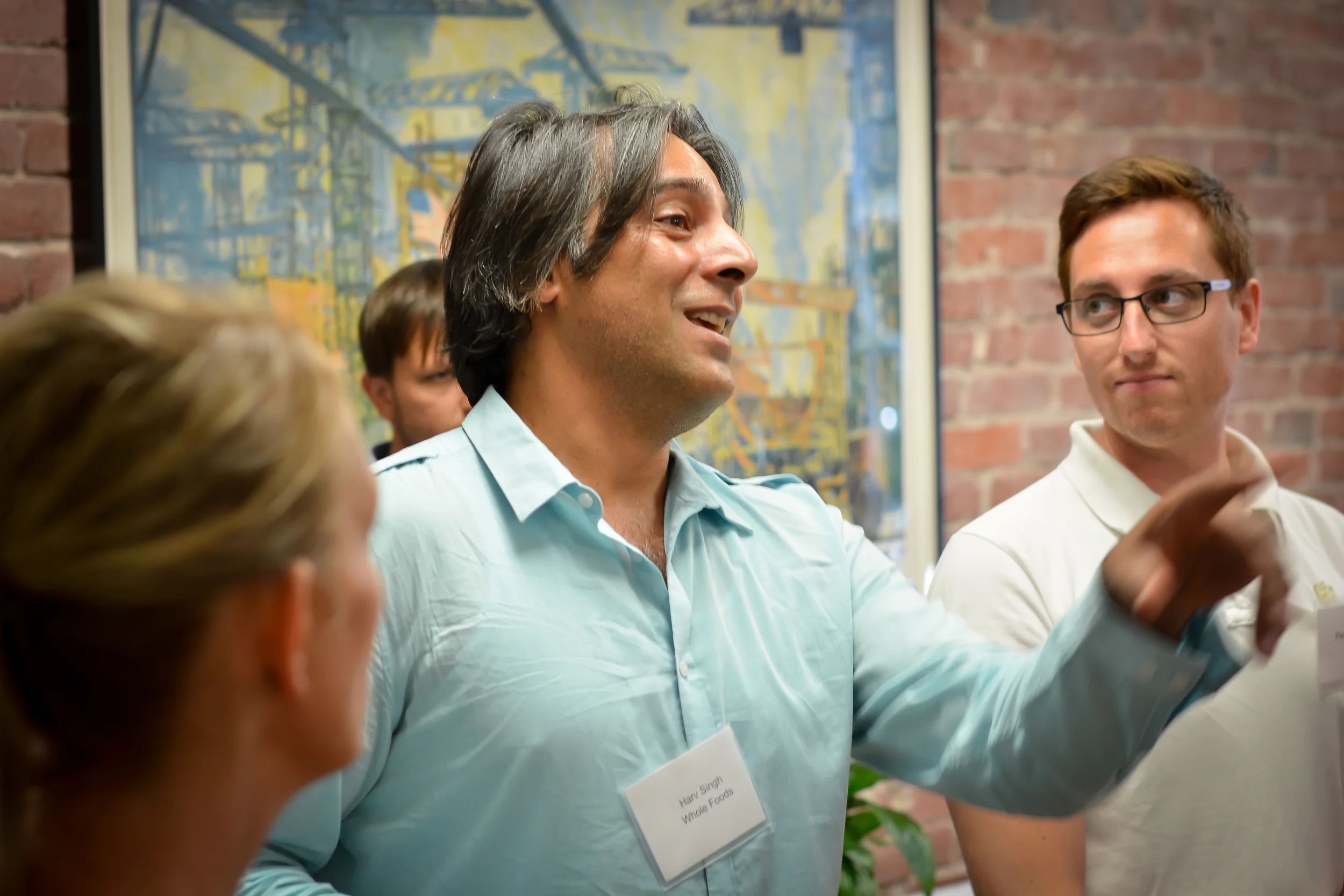 Whole Foods' Harv Singh Addresses the Grantwinners Photo by Luke George Photography