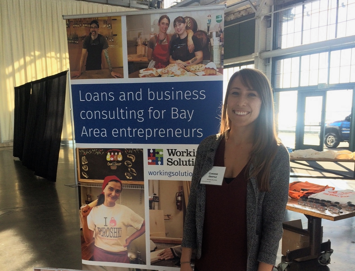 Business Development Officer Corinne at the Richmond Economic Summit