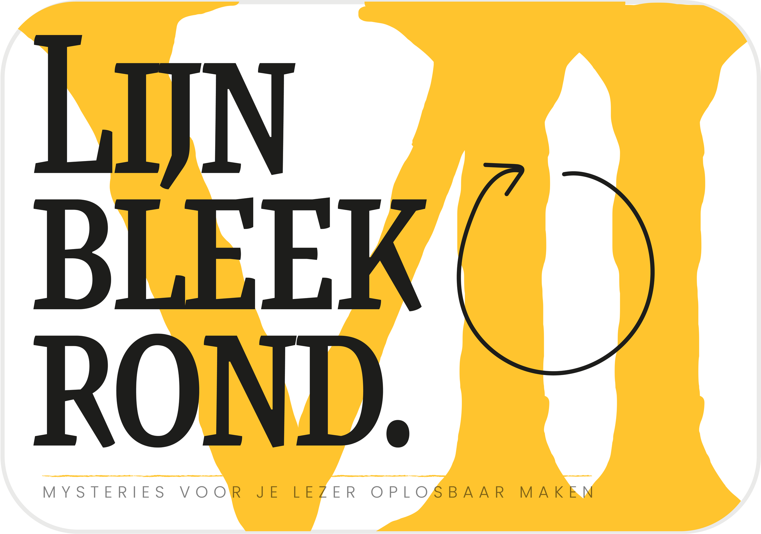 Lijn bleek rond