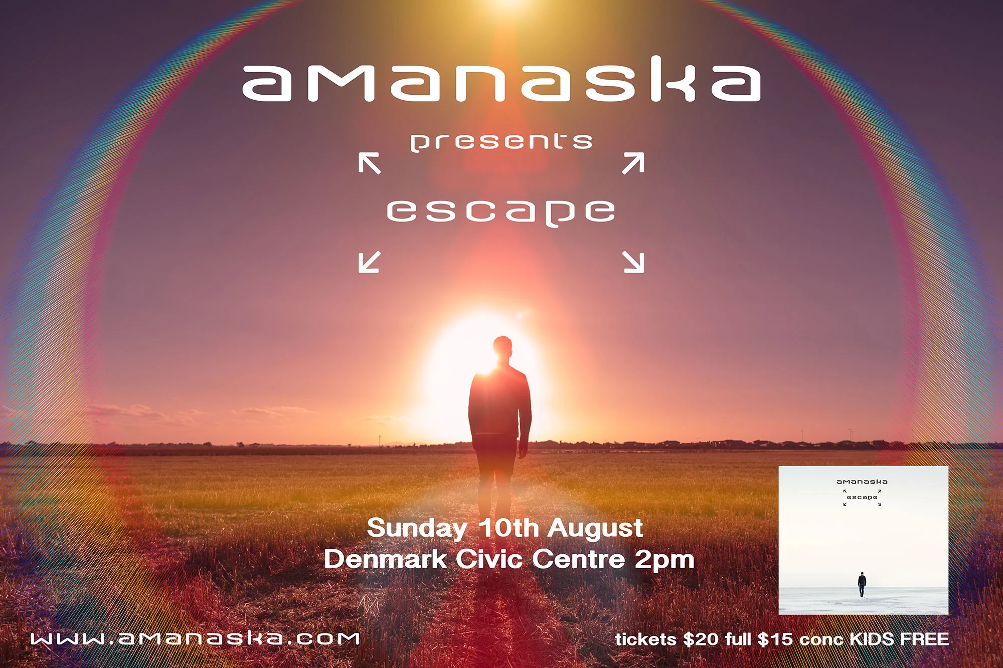 Amanaska Live in Denmark WA