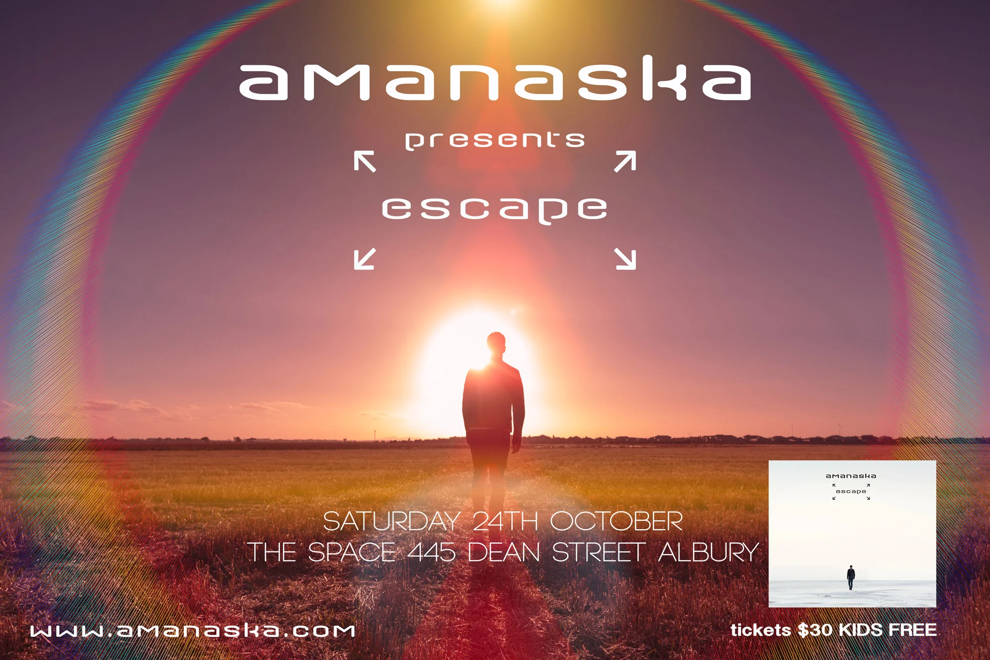 Amanaska live @ The Space in Albury