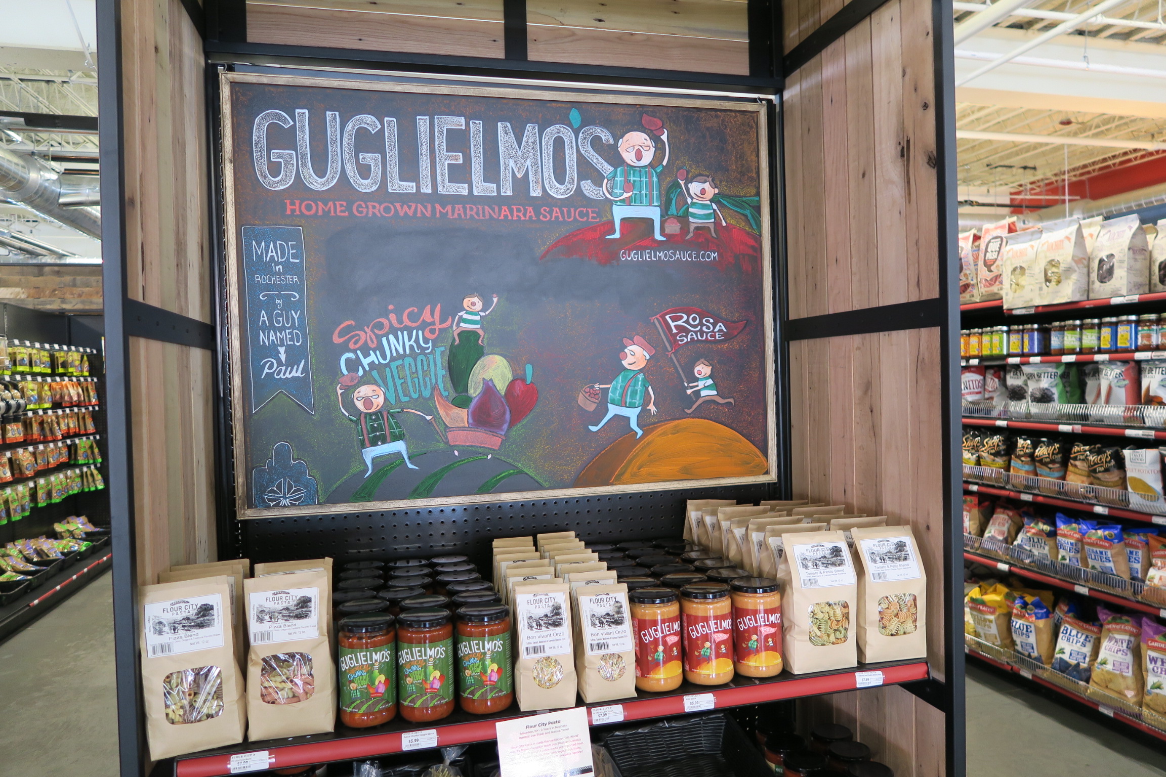 Guglielmo's Homegrown Marinara Sauce.