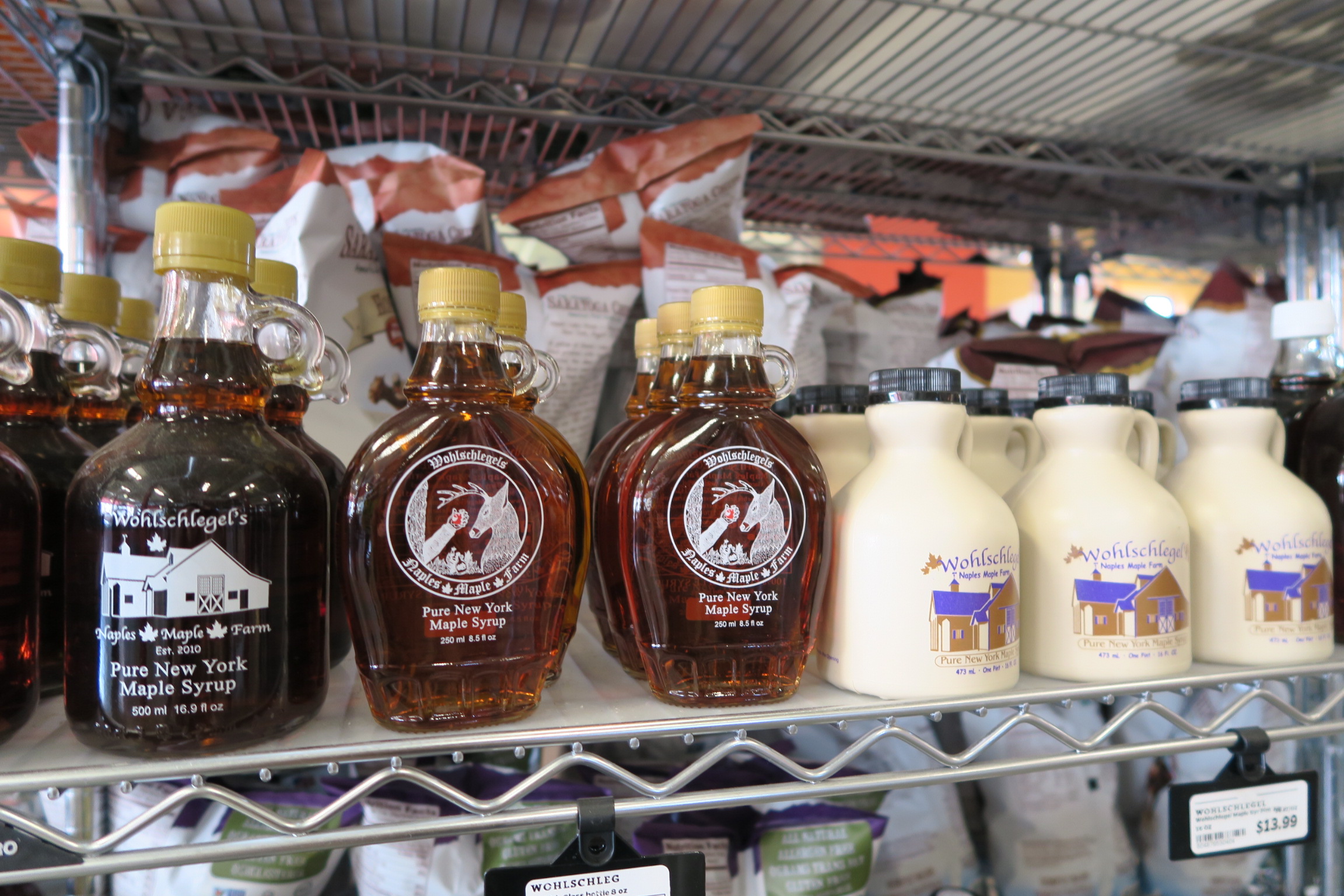 Your pick of NYS Maple Syrup.