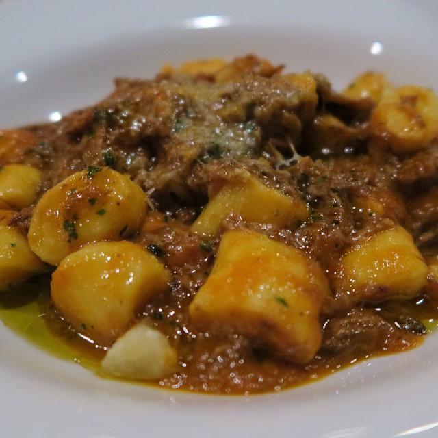 Gnocchi al ragu Napoletano.