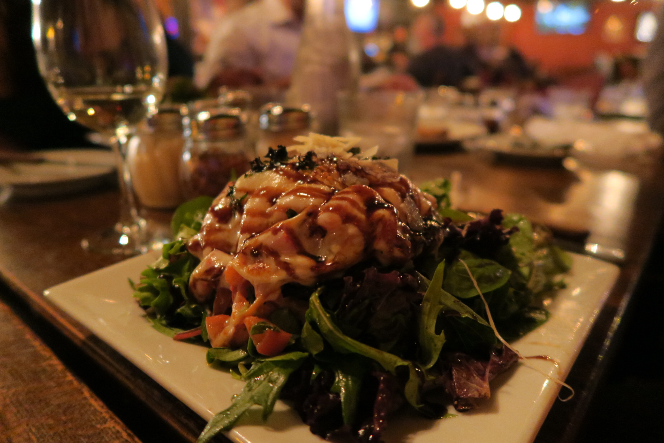 Portobello Caprese Salad at Fiamma