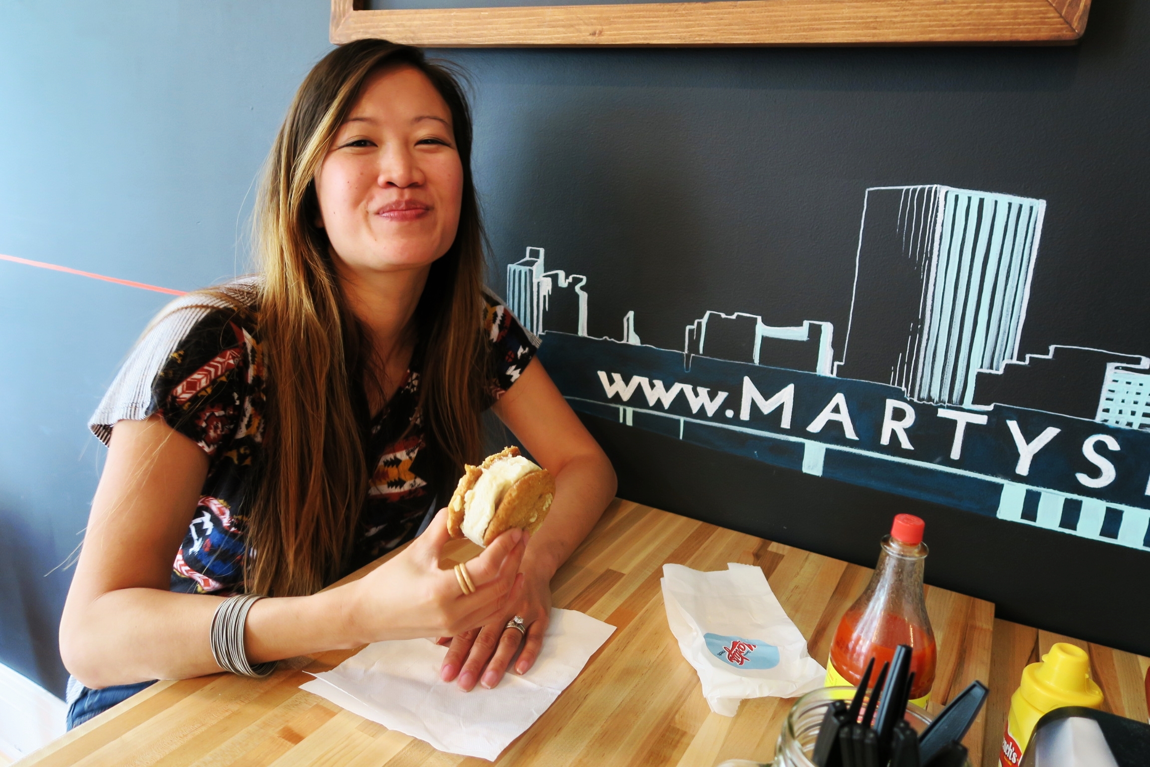 Beer Ice Cream & Potato Chip Sandwich at Marty's Meats