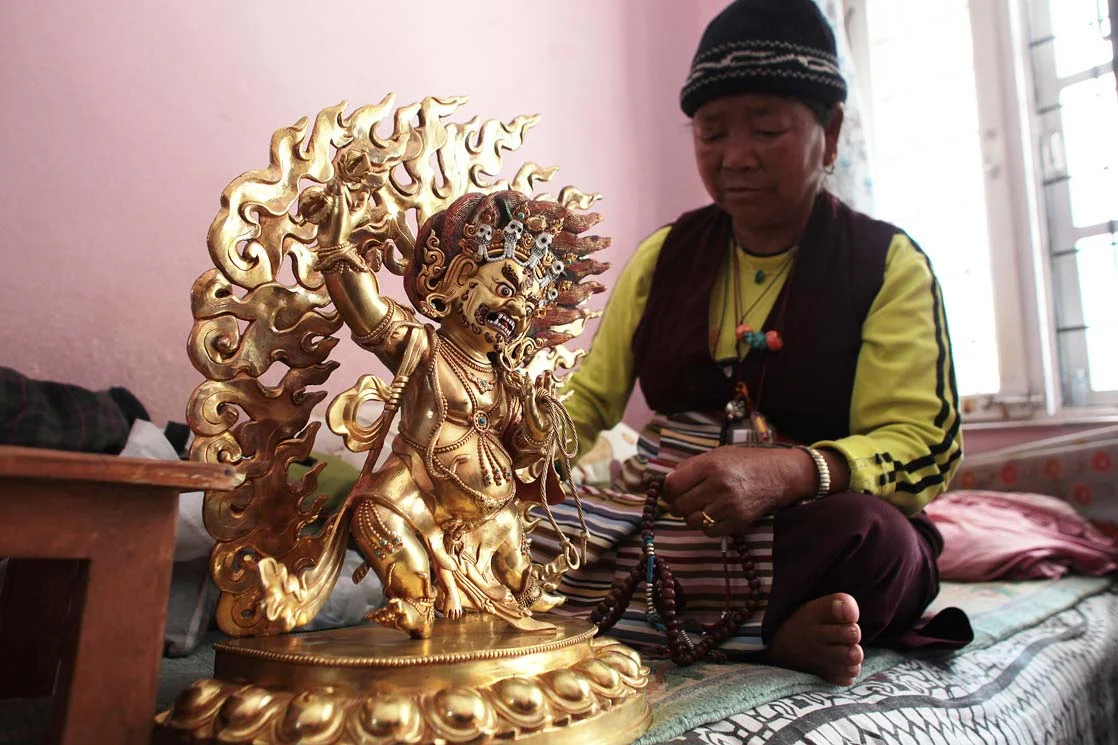 Varappent and the daughter / Vajrapani et la fille de Bajay