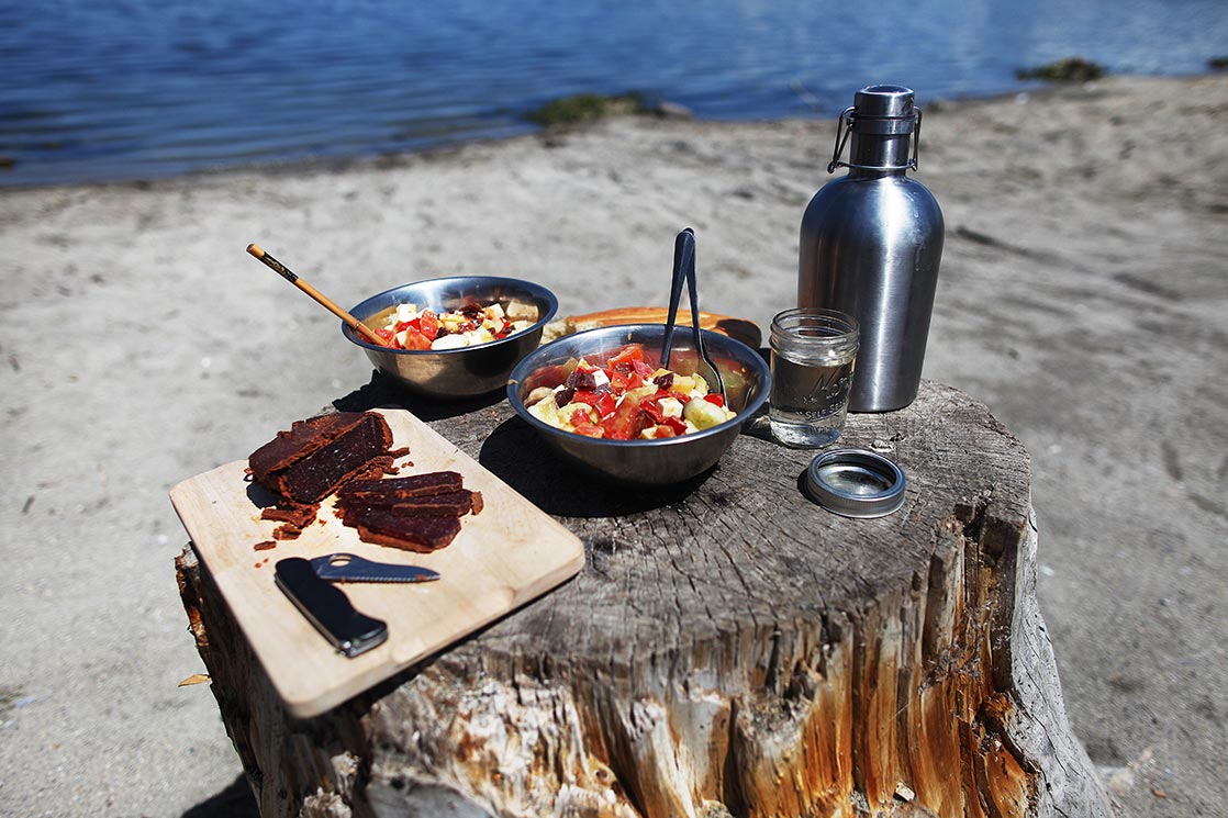 Bastulma x Salad x Sevan lake | ARMENIA