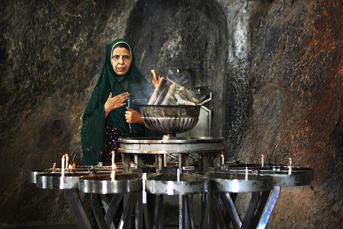 Each year, many thousands of Zoroastrians from Iran, India and other countries flock to the fire temple at Pir-e Sabz | IRAN