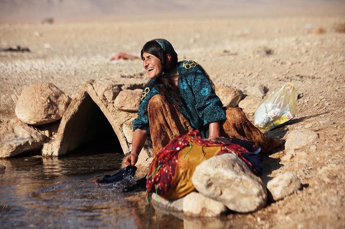 Although overall the Iranian government's successive attempts at settling these tribes in villages and towns of Fars province has not been successful, some families have accepted to settle | around Eqlid | I RAN
