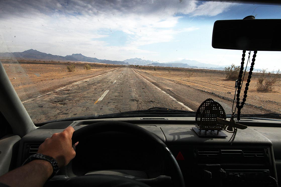 The crossing of the Iranian desert | around Naein | I RAN