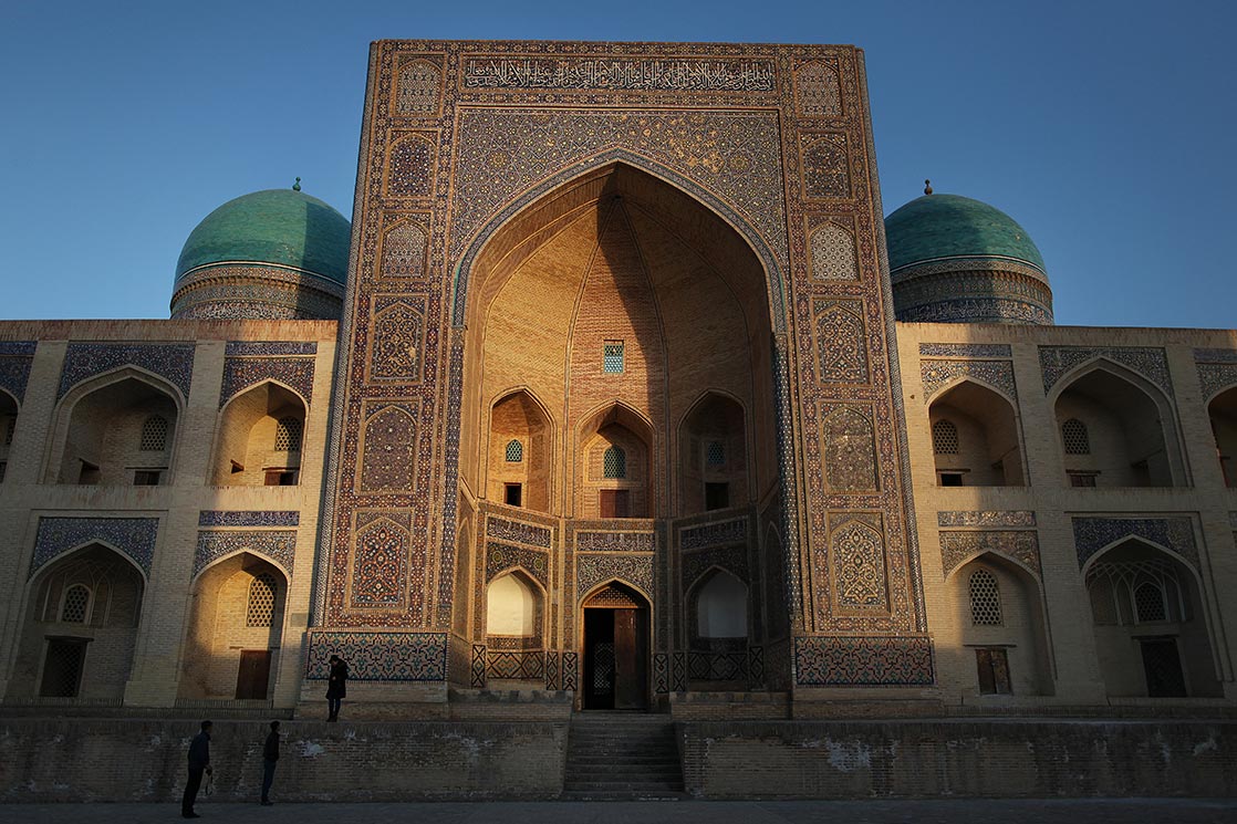 The history of Bukhara stretches back millennia. Located on the Silk Road , the city has long been a center of trade, scholarship, culture, and religion. During the golden age of the Samanids, Bukhara became the intellectual center of the Islamic world. The historic center of Bukhara, which contains numerous mosques and madrases, has been listed by UNESCO as one of the World Heritage Sites | UZBEKISTAN