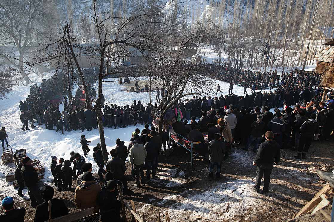 Over 1000 people gathered for a circumcision ceremony of a young boy of Arslanbob | KYRGYZSTAN
