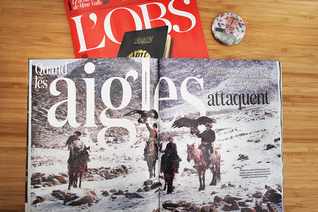 L'OBS (31 March 2016) > "QUAND LES AIGLES ATTAQUENT" 6 pages