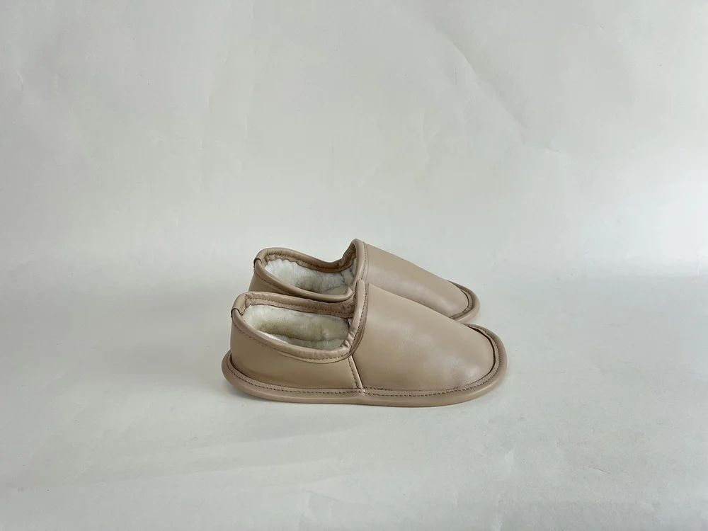 Ae Mcateer Leather House Shoes Olukai Moloa Slipper – Old Souls NY