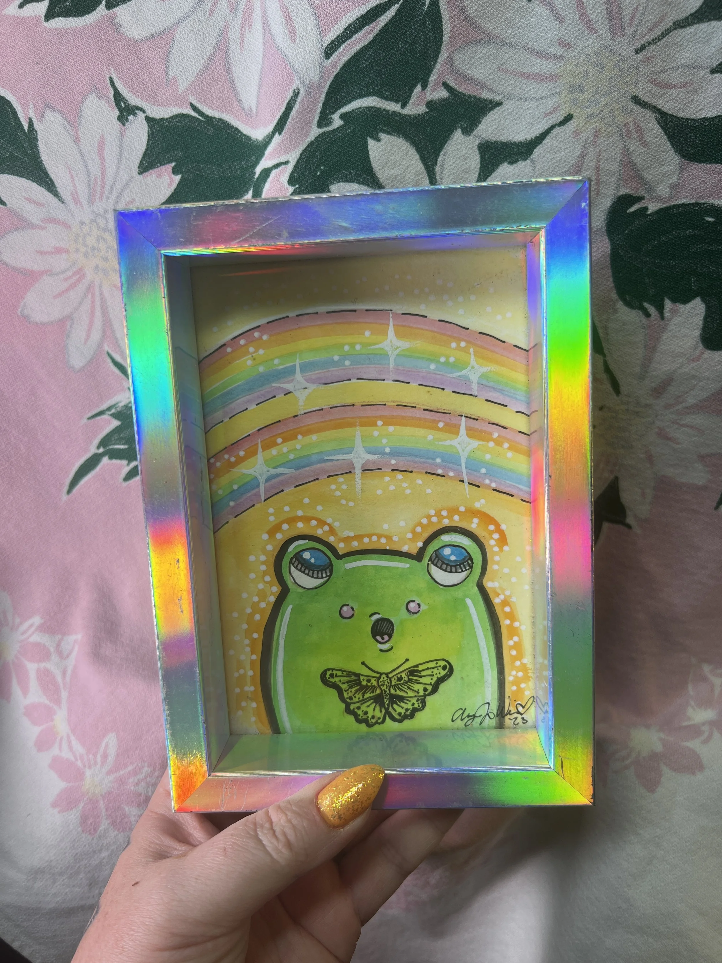 Harry Styles coded Frog