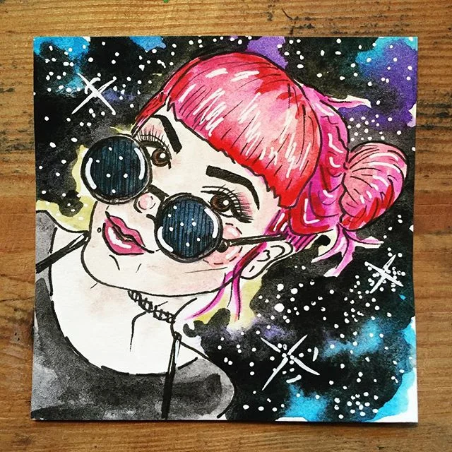 Cosmic Mini-Portrait 3x3