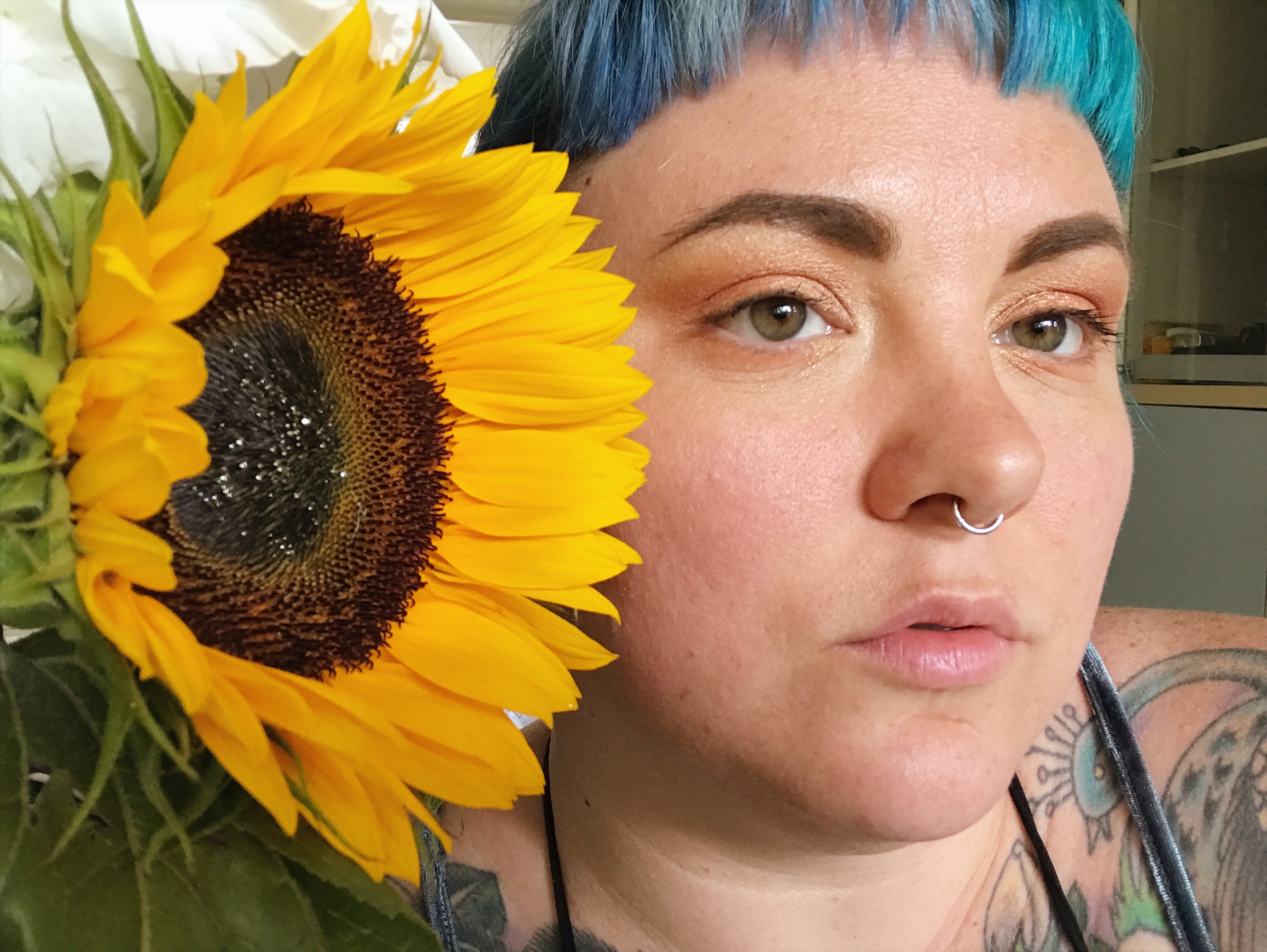 Disclaimer: This is NOT what I looked like for my photograph, but I wish. Maybe I can just bring it in with me when I pick it up and ask them if I can tape this photo over the ugly one.
