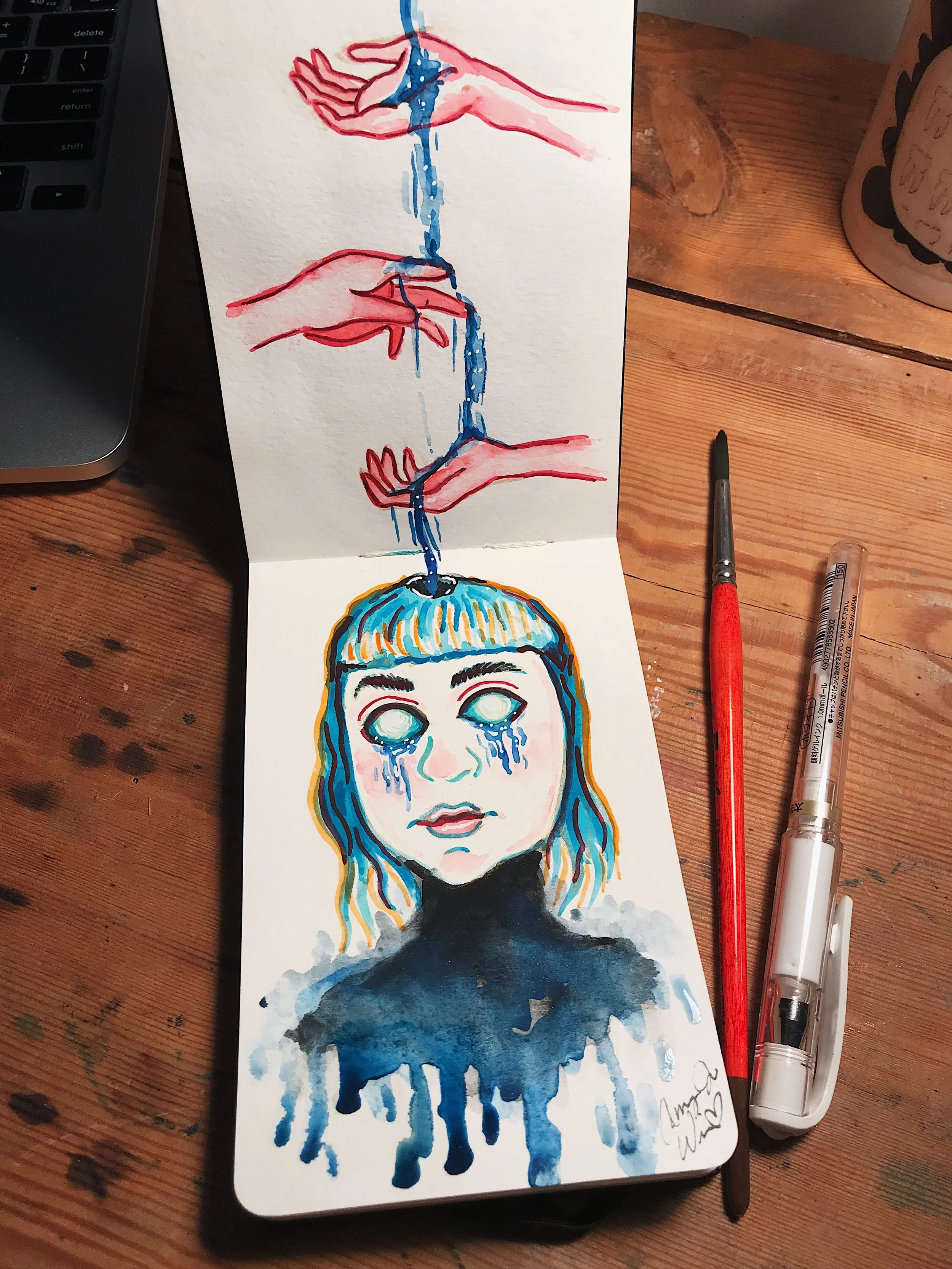 Day 1 of Inktober