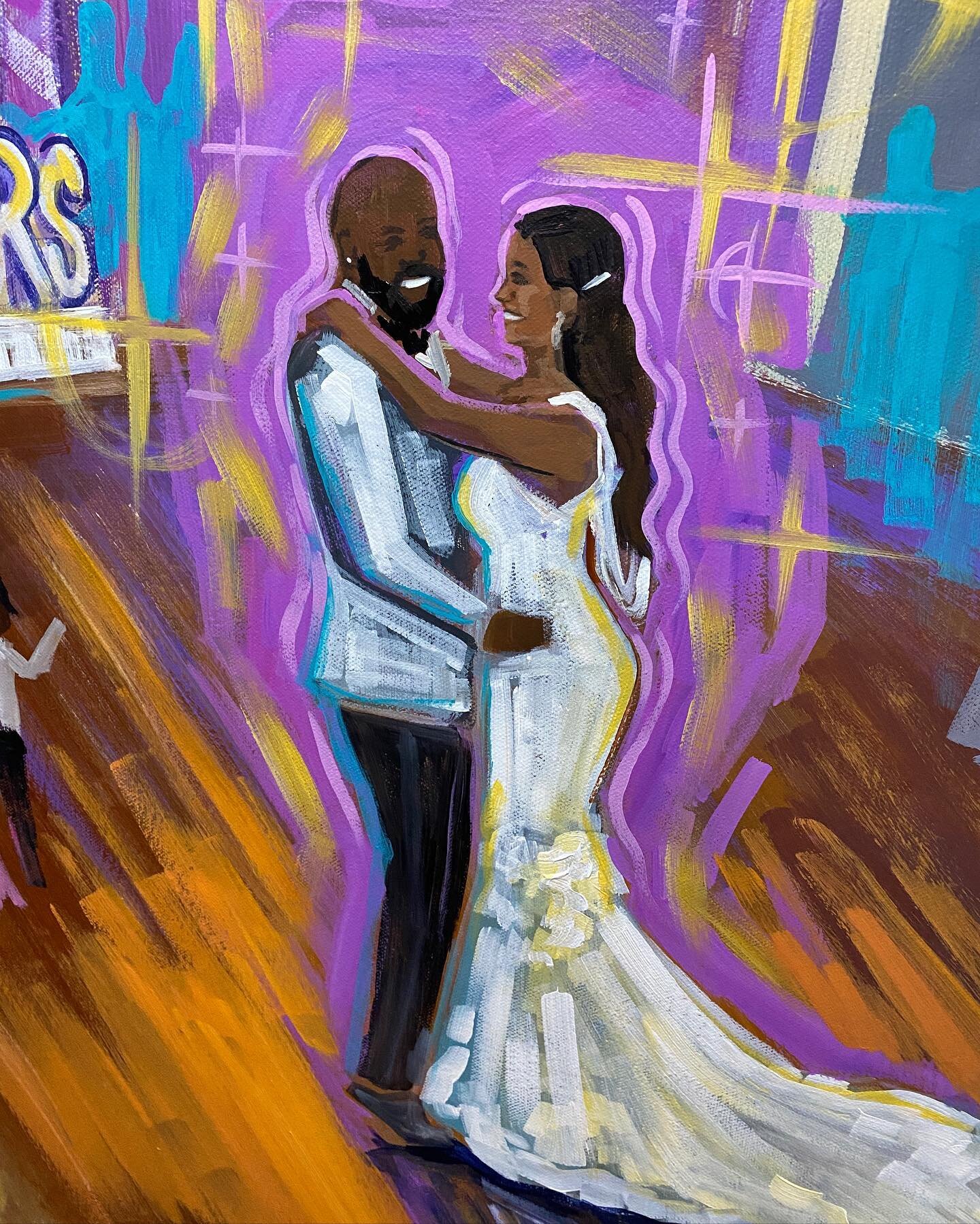 There&rsquo;s still more details to add but look at this portrait from last weekends wedding! 💖
