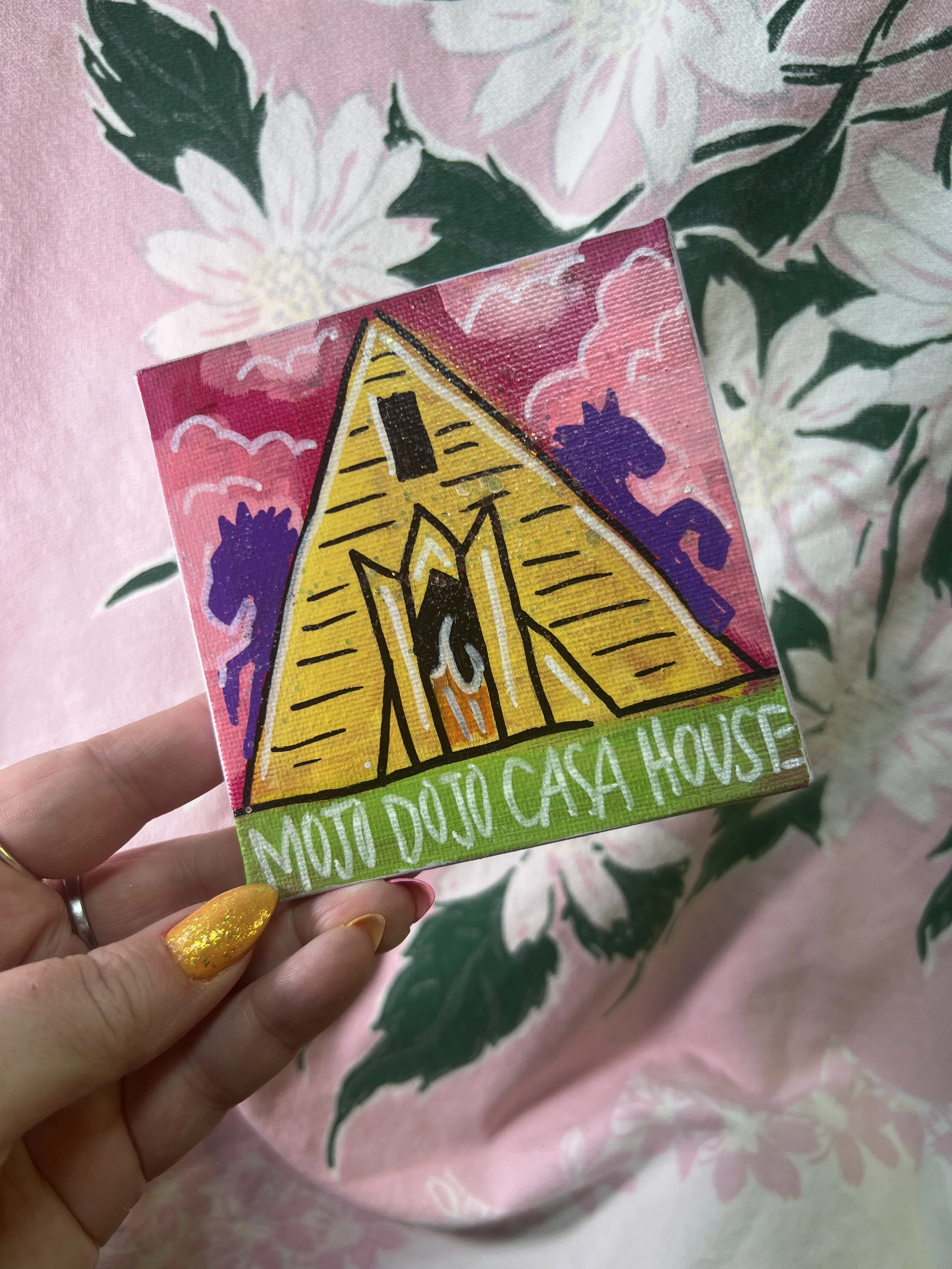 Mojo Dojo Casa House Mini Painting