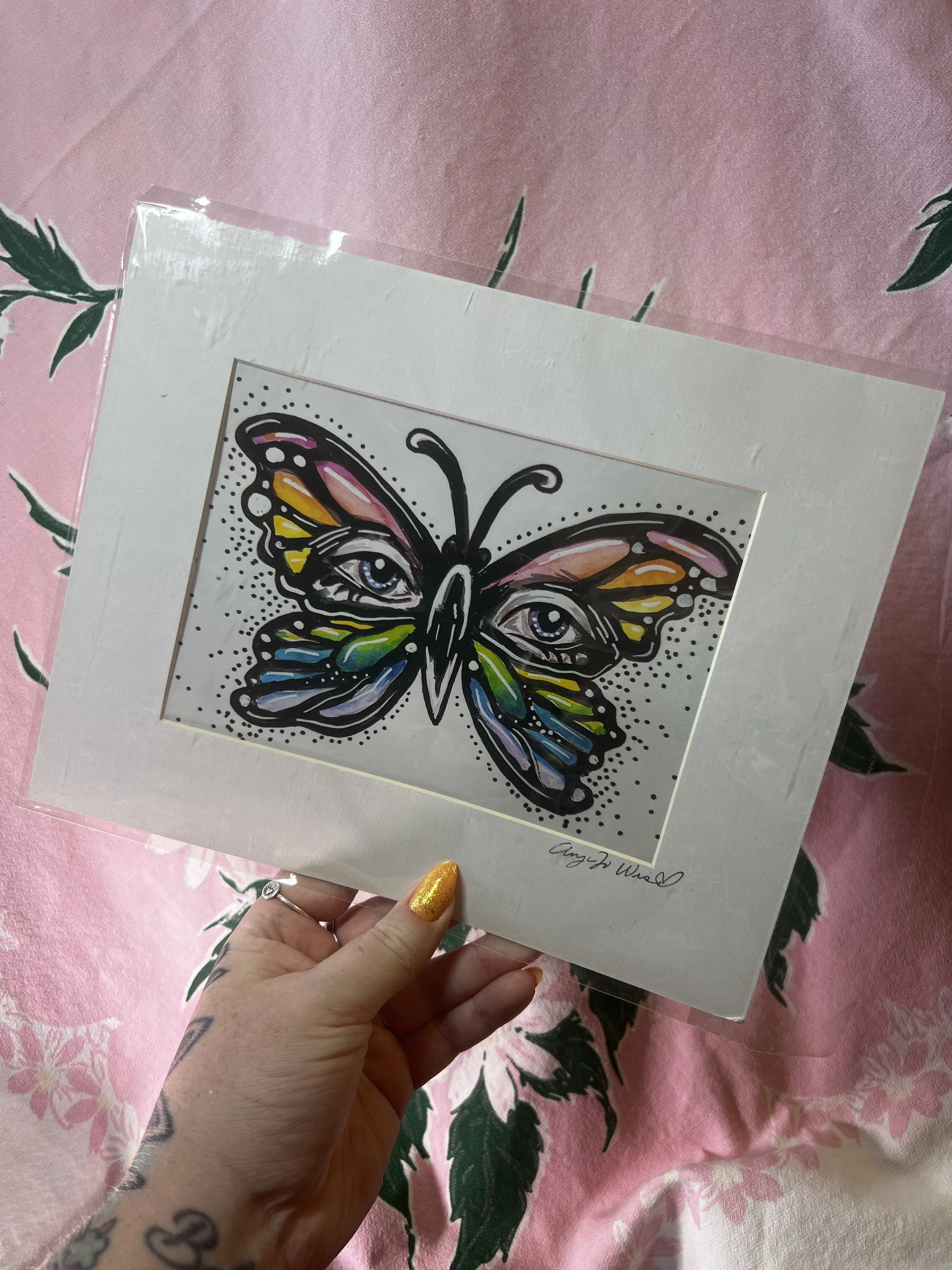 5x7 Butterfly Print