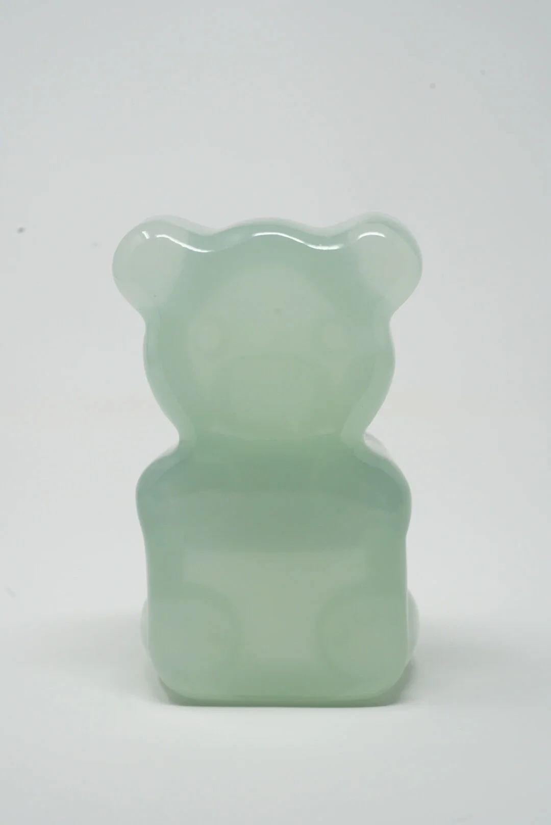 "Vandal Gummy" 6" Milky White Pearlescent Purple - WhIsBe