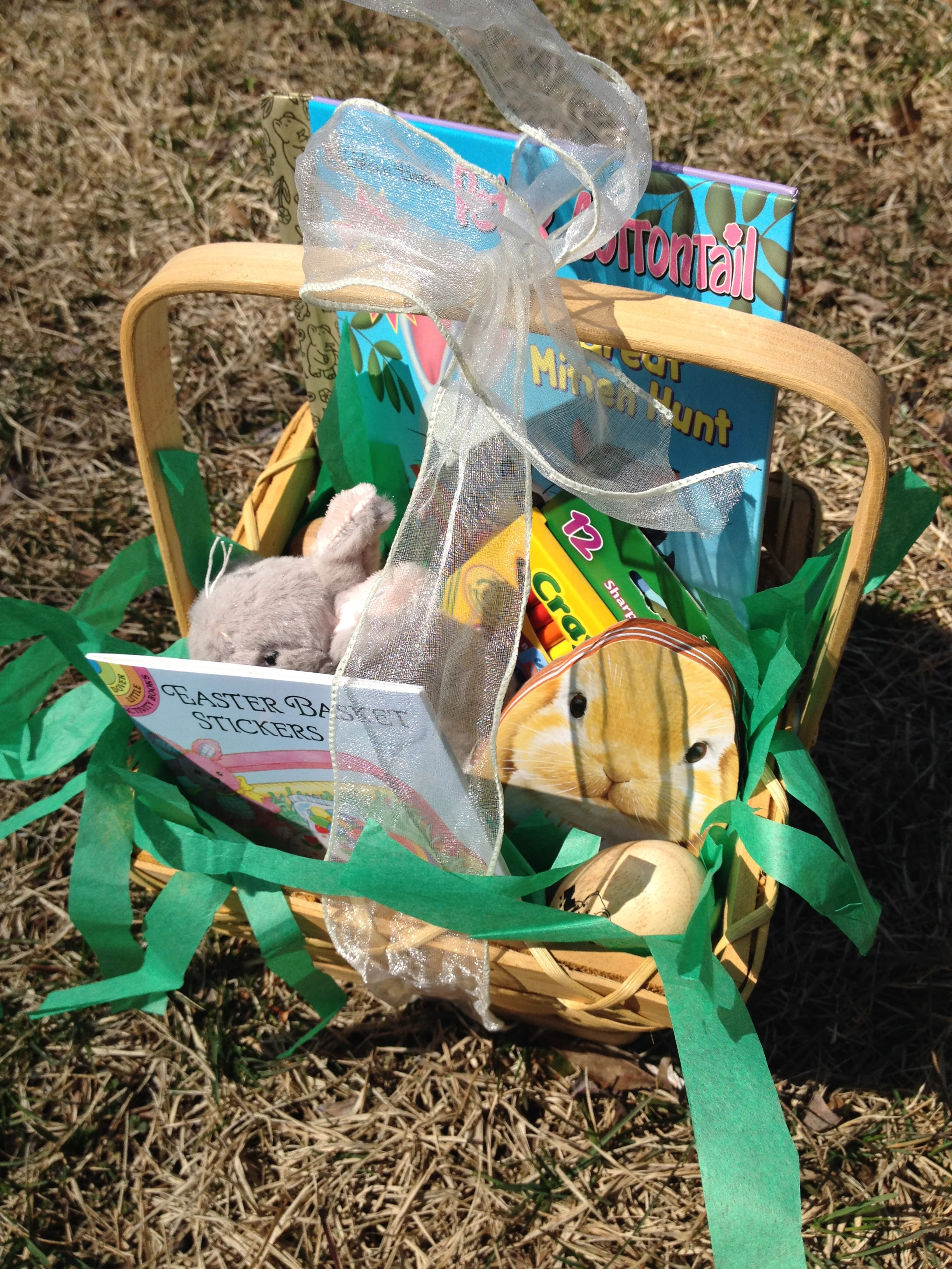 easy easter basket - no candy involved