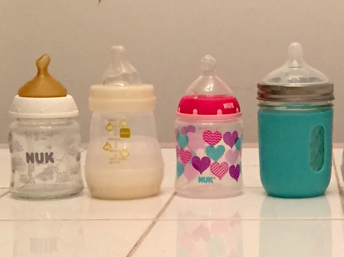 getting our breastfed baby to take a bottle