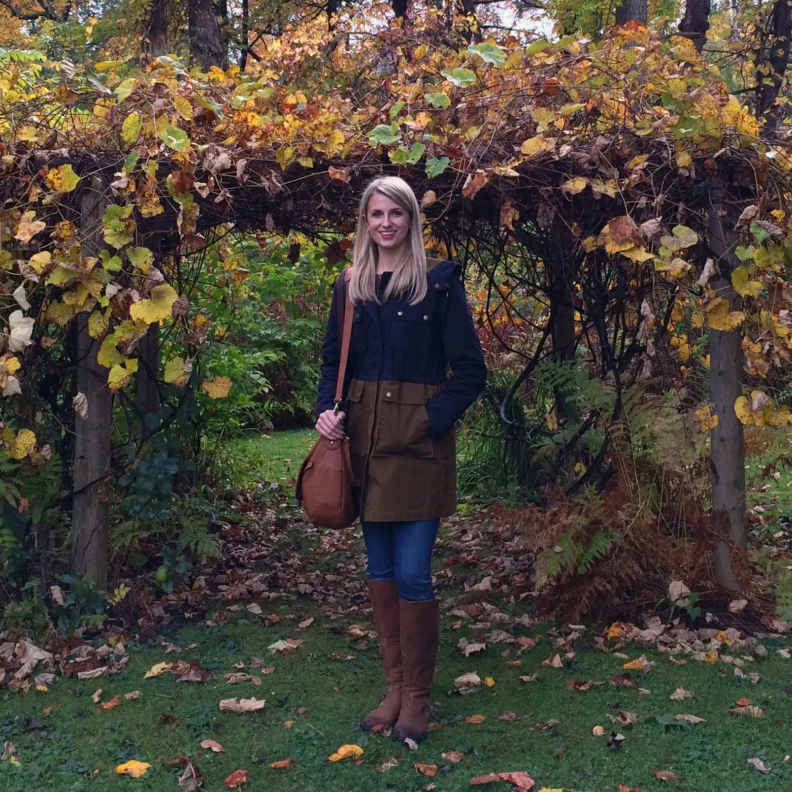 Me with my Kelly Moore B-Hobo at Ralph Waldo Emerson's house.