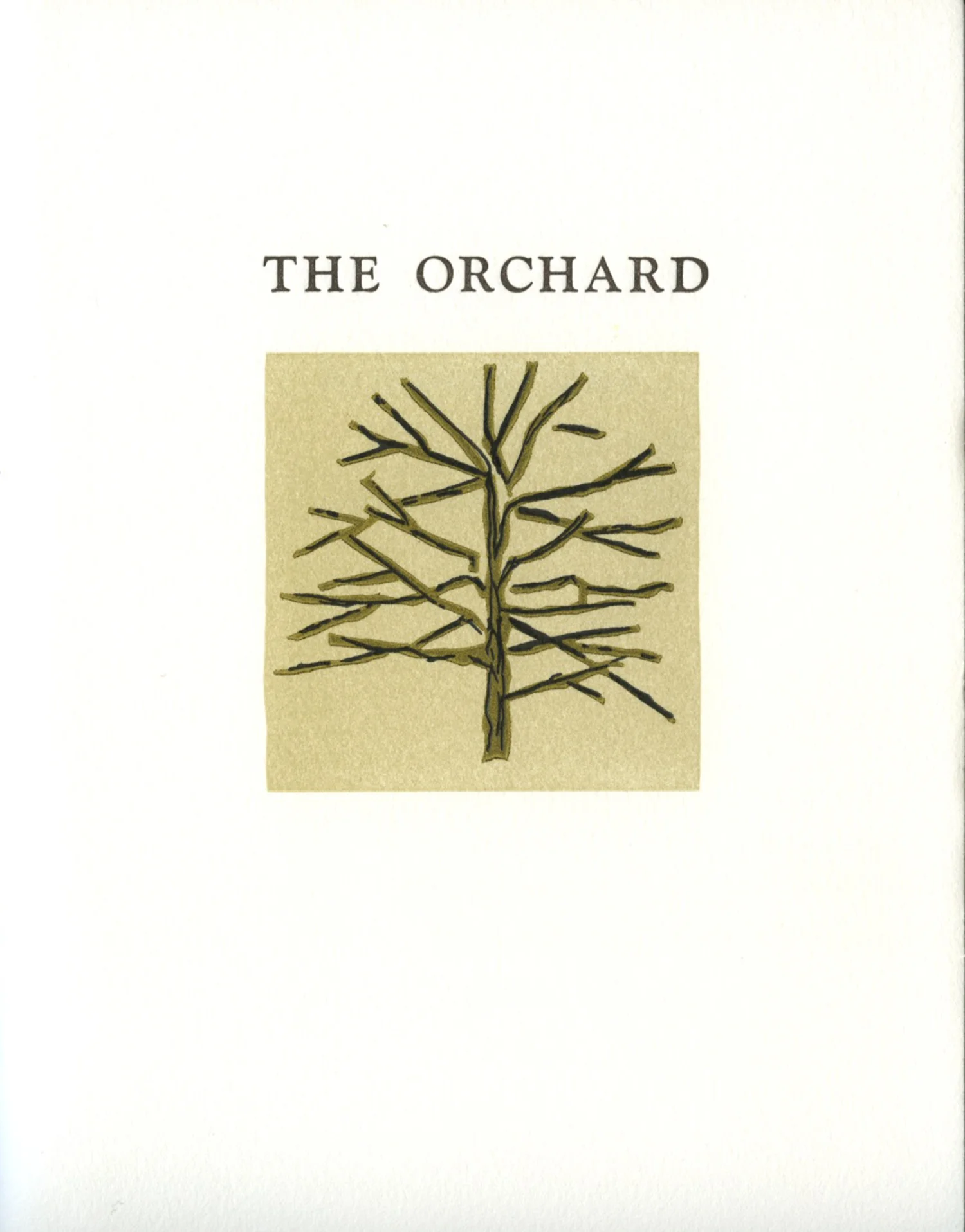 The Orchard — Richard Stephens