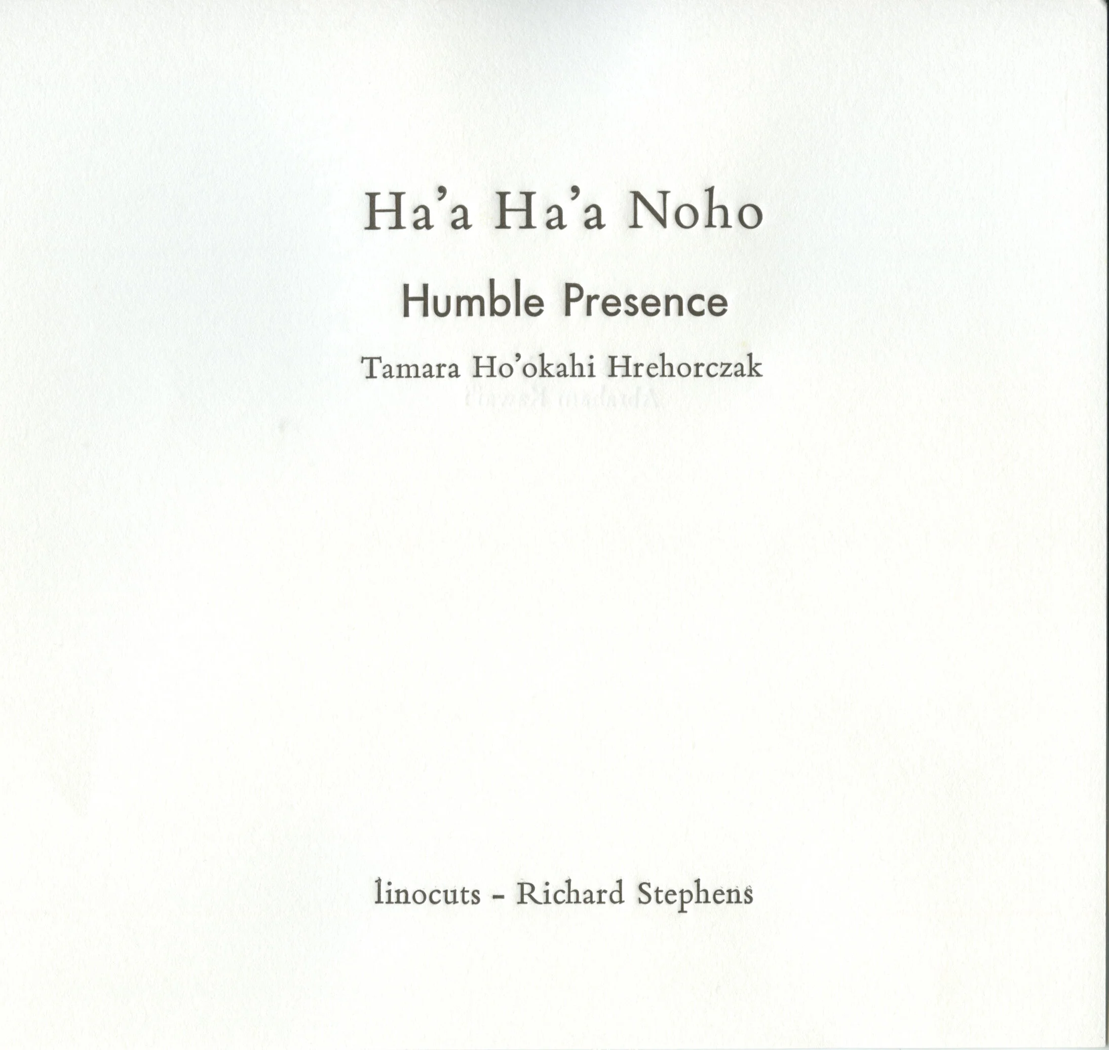  Presence in all that we do, 