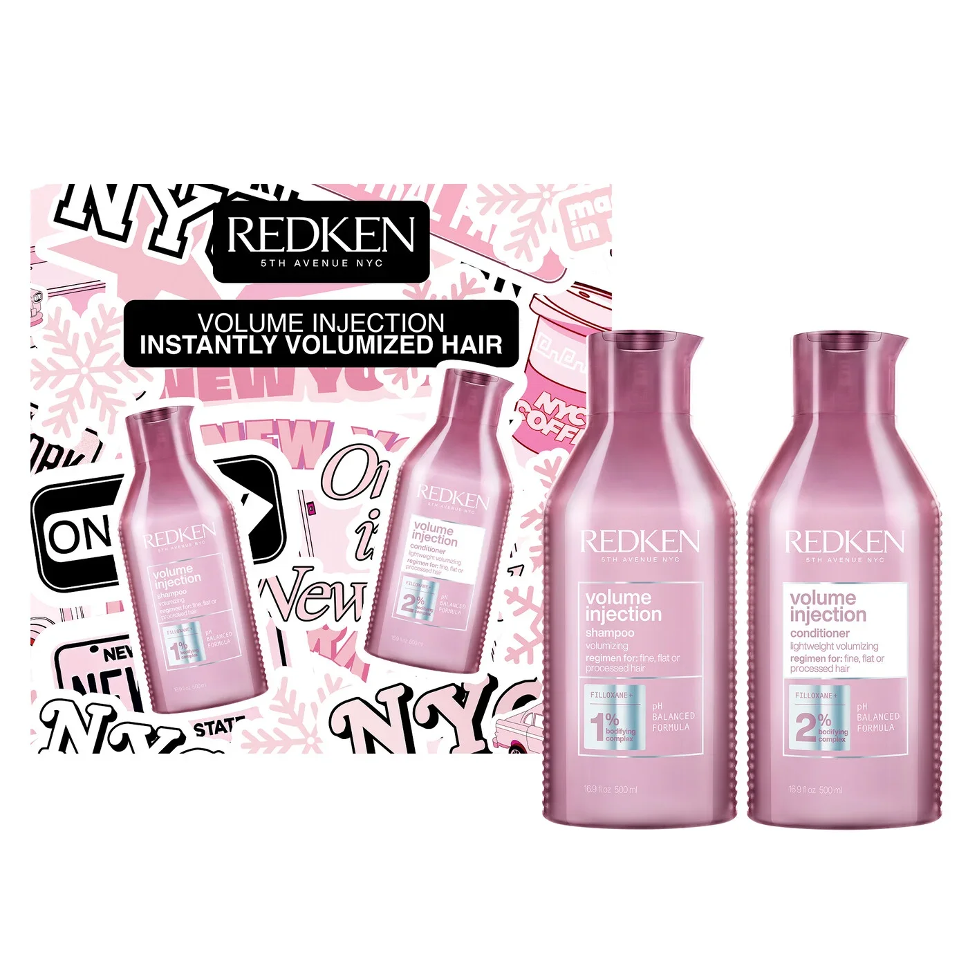 Volume Injection Holiday Gift Set