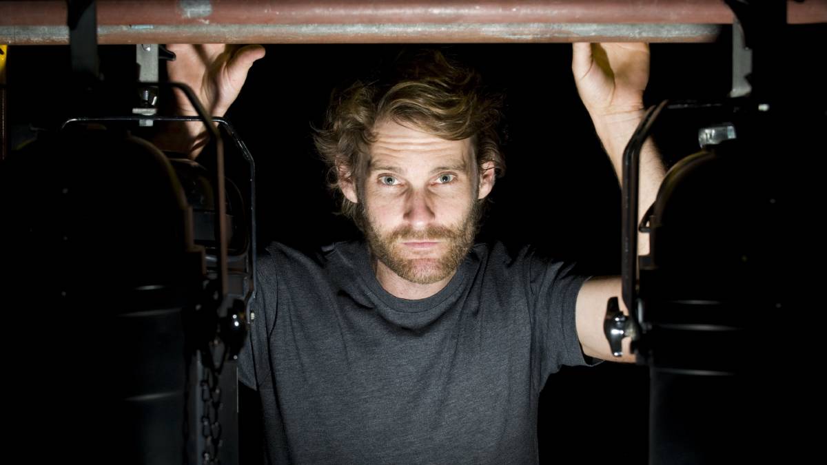 Luke Heggie sometimes creeps around old theatres.