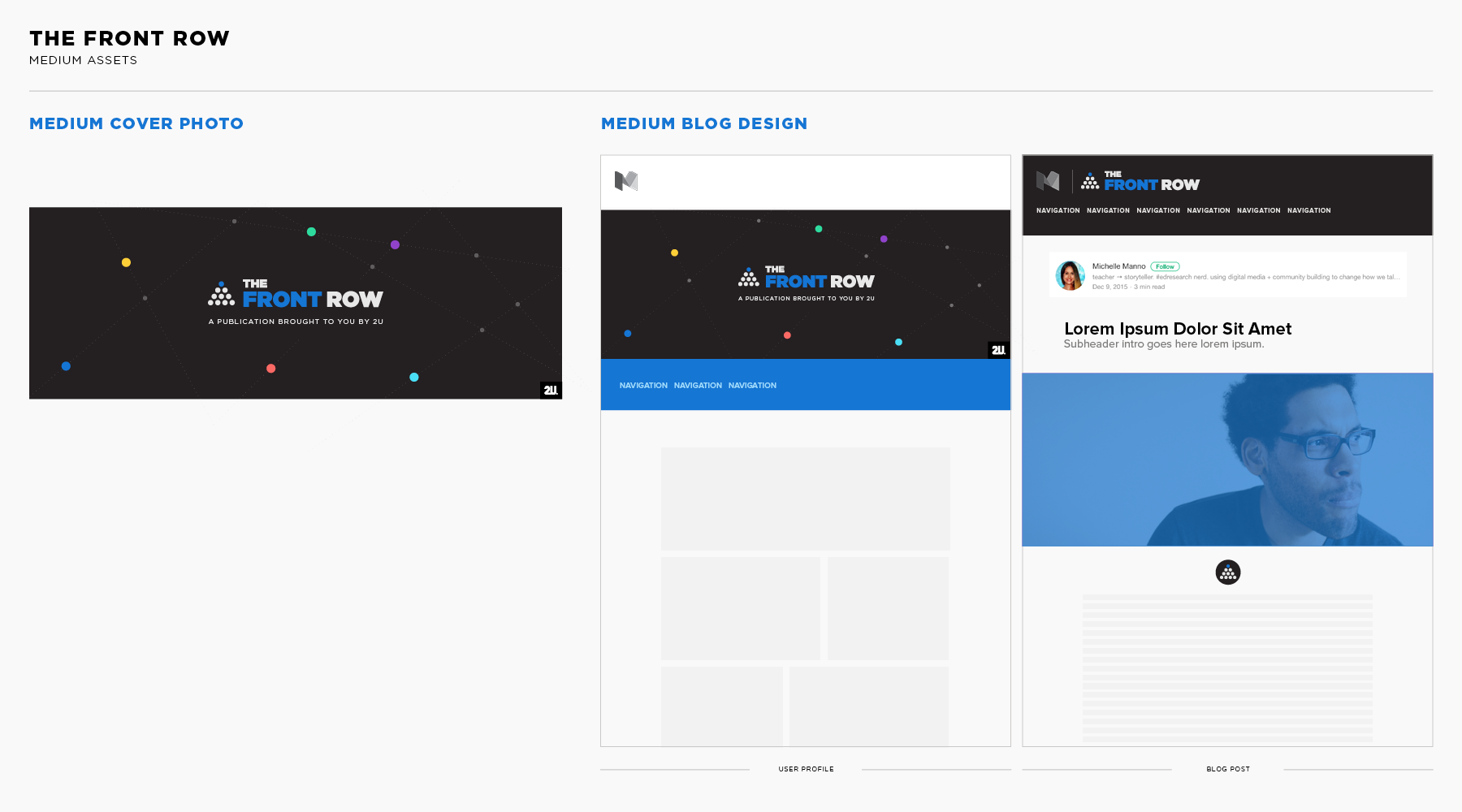 Medium Blog Design