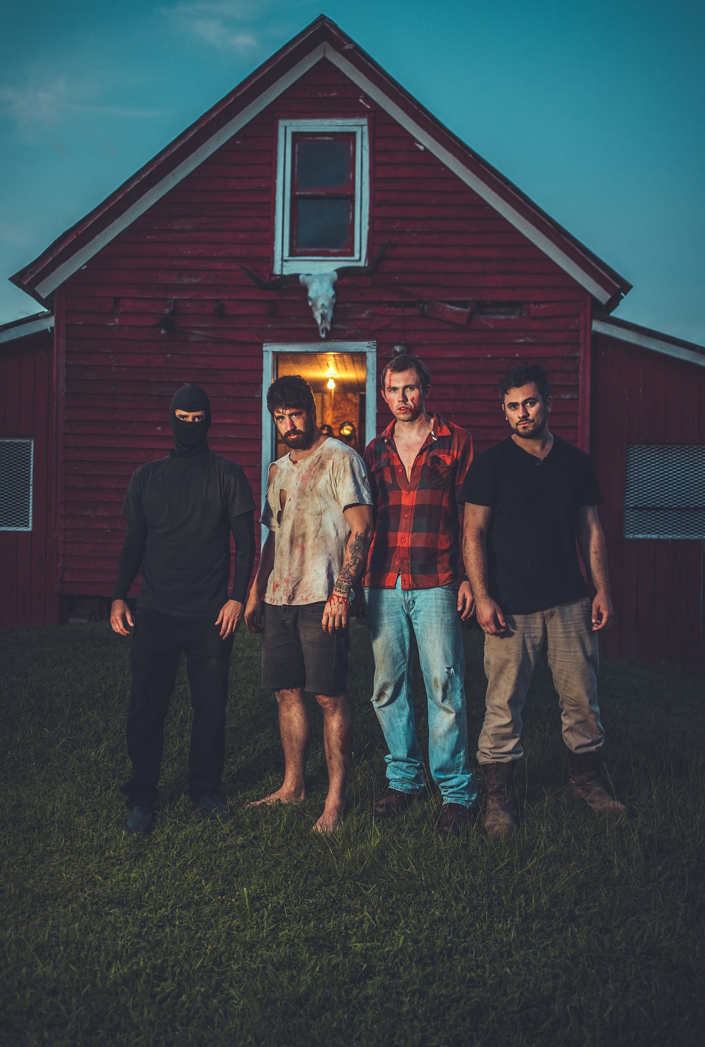 "Odd Men Out" - On Set