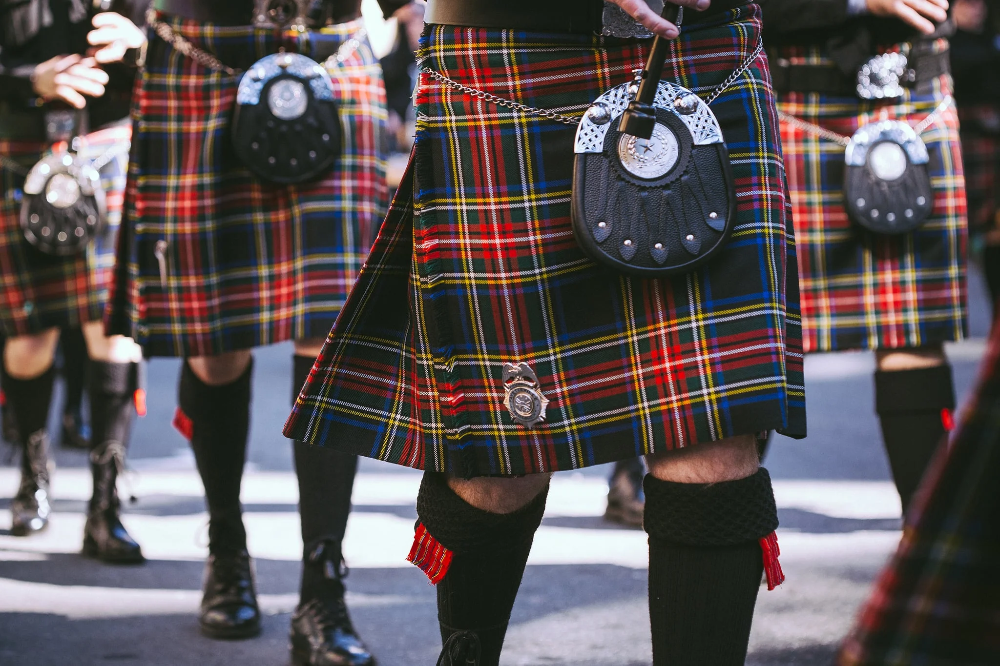 Braving the Cold - St. Patrick's Day Parade