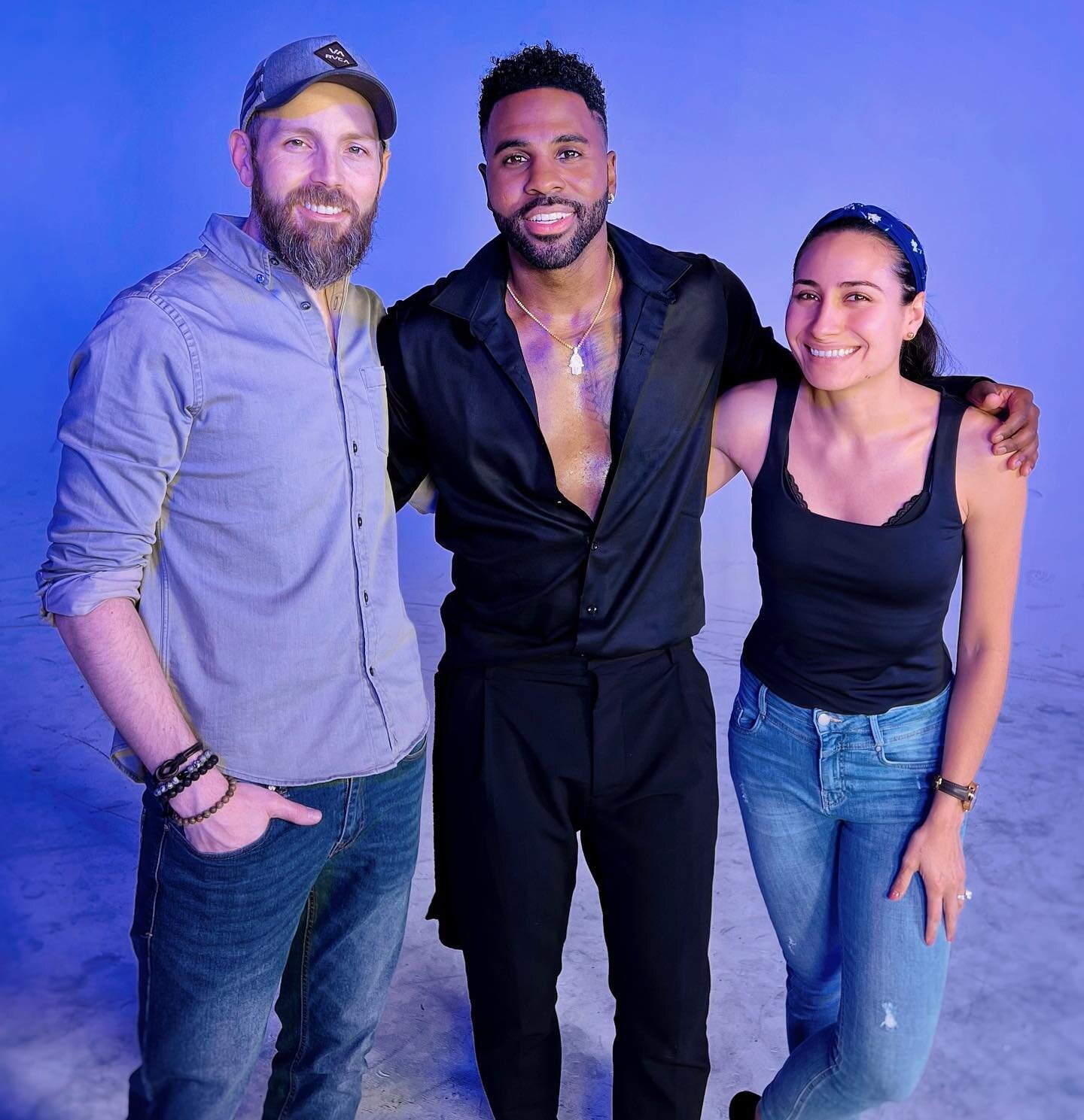 So grateful for our opportunity to work with @jasonderulo to film a performance video out in LA. He and his whole team were so dedicated to every aspect of the project and it was a true honor to work with such an incredible artist. He was nice enough