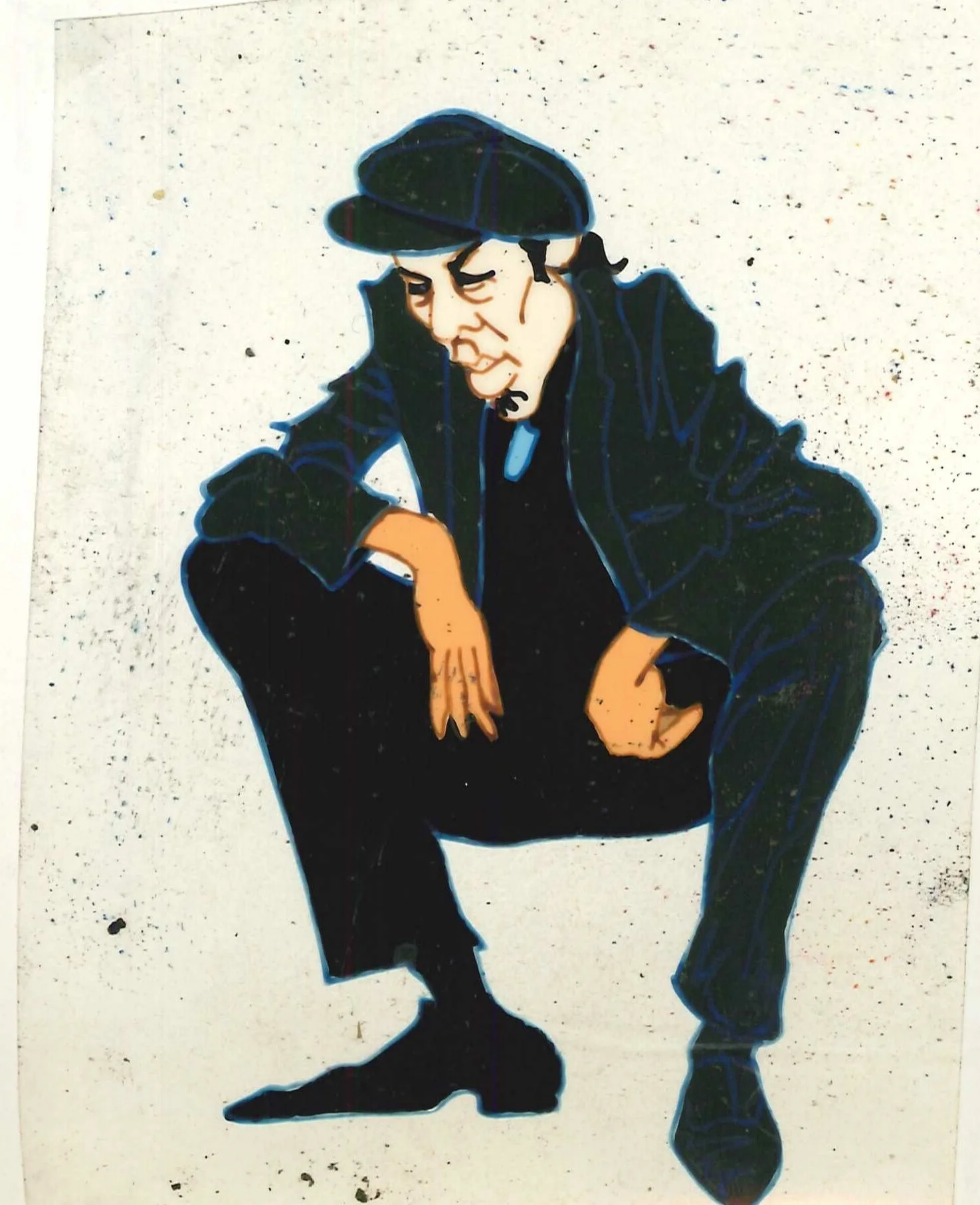 Scene which didn't make it into the final