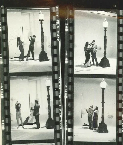 Live action photo shoot