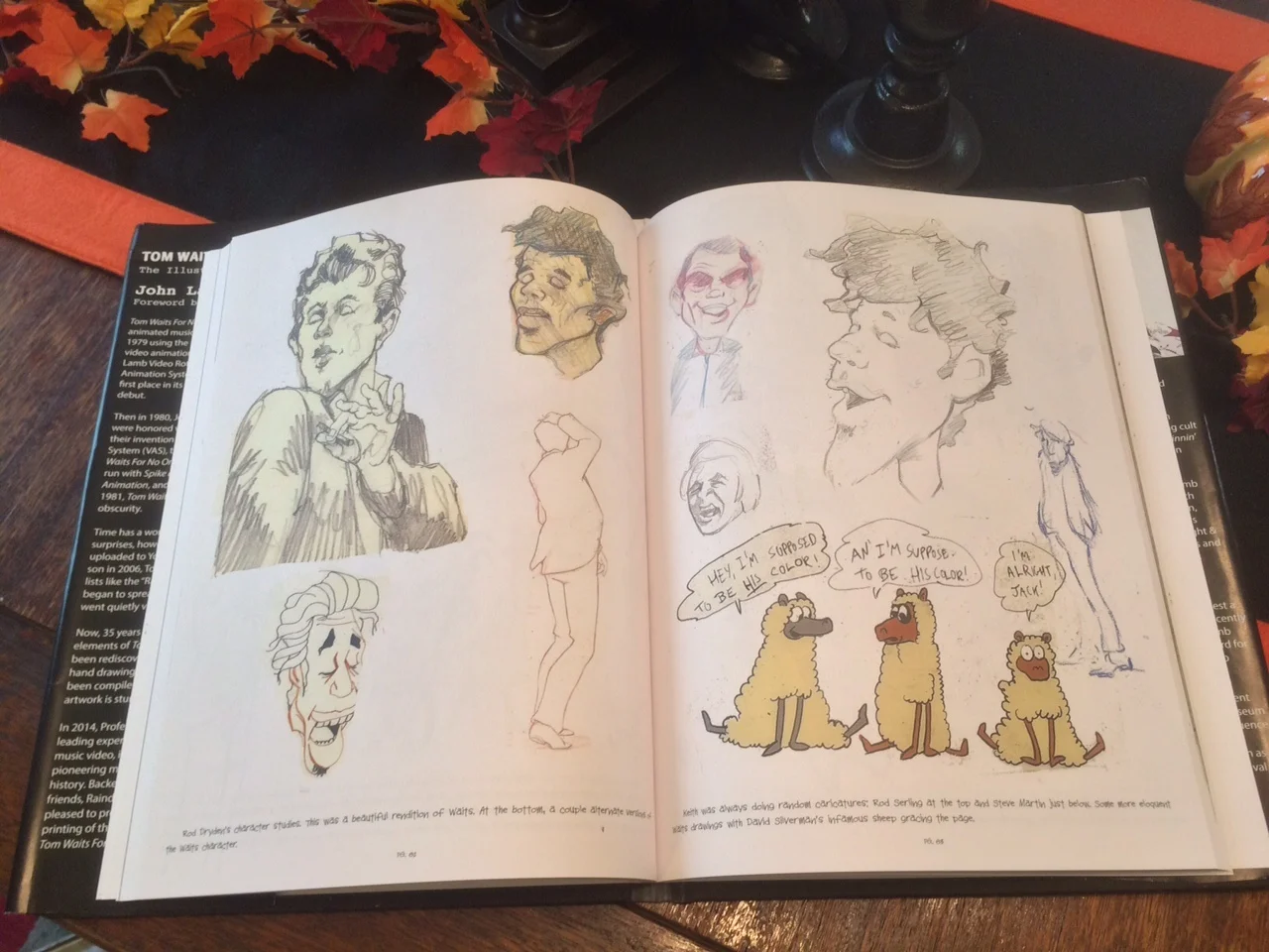 Character studies - the many faces of Tom Waits For No One