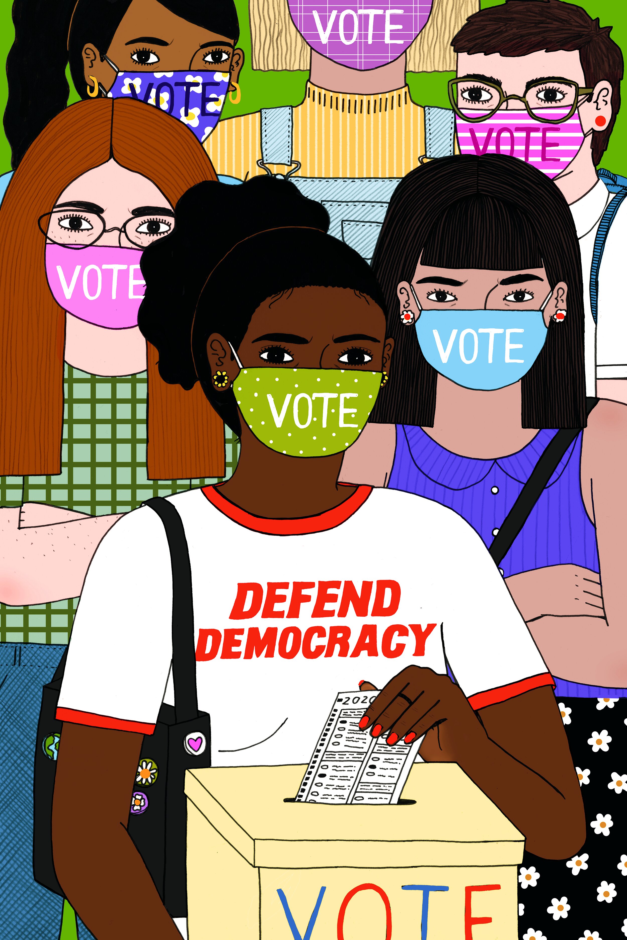 Defend Democracy Poster