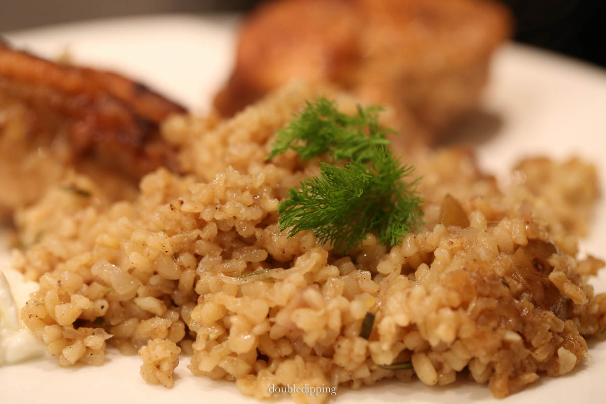 the fresh fennel sprigs give this dish the little extra!