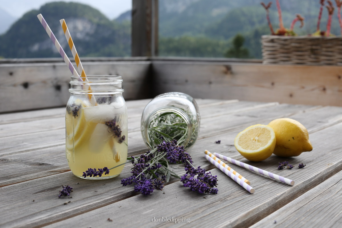Beat the bees by getting the last fresh lavender blossoms of the year